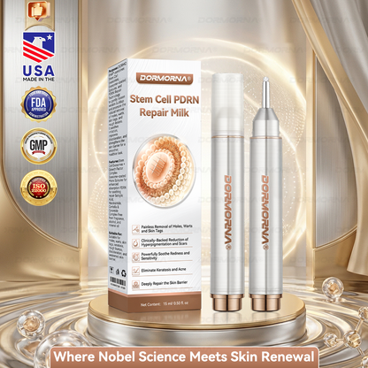 Dormorna® Stem Cell PDRN Repair Milk 💕 | With 2000PPM Exosome‑Coated Micro‑Spicules 🏆