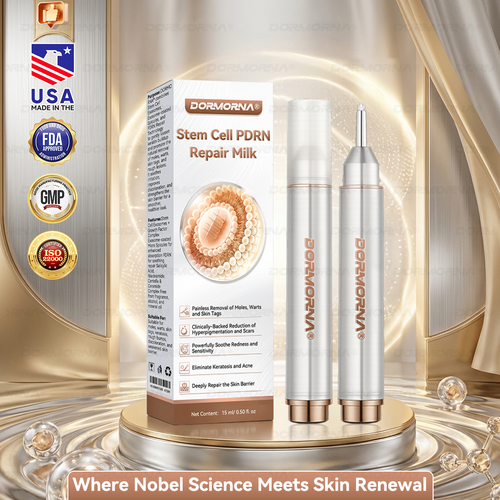 Dormorna® Stem Cell PDRN Repair Milk 💕 | With 2000PPM Exosome‑Coated Micro‑Spicules 🏆