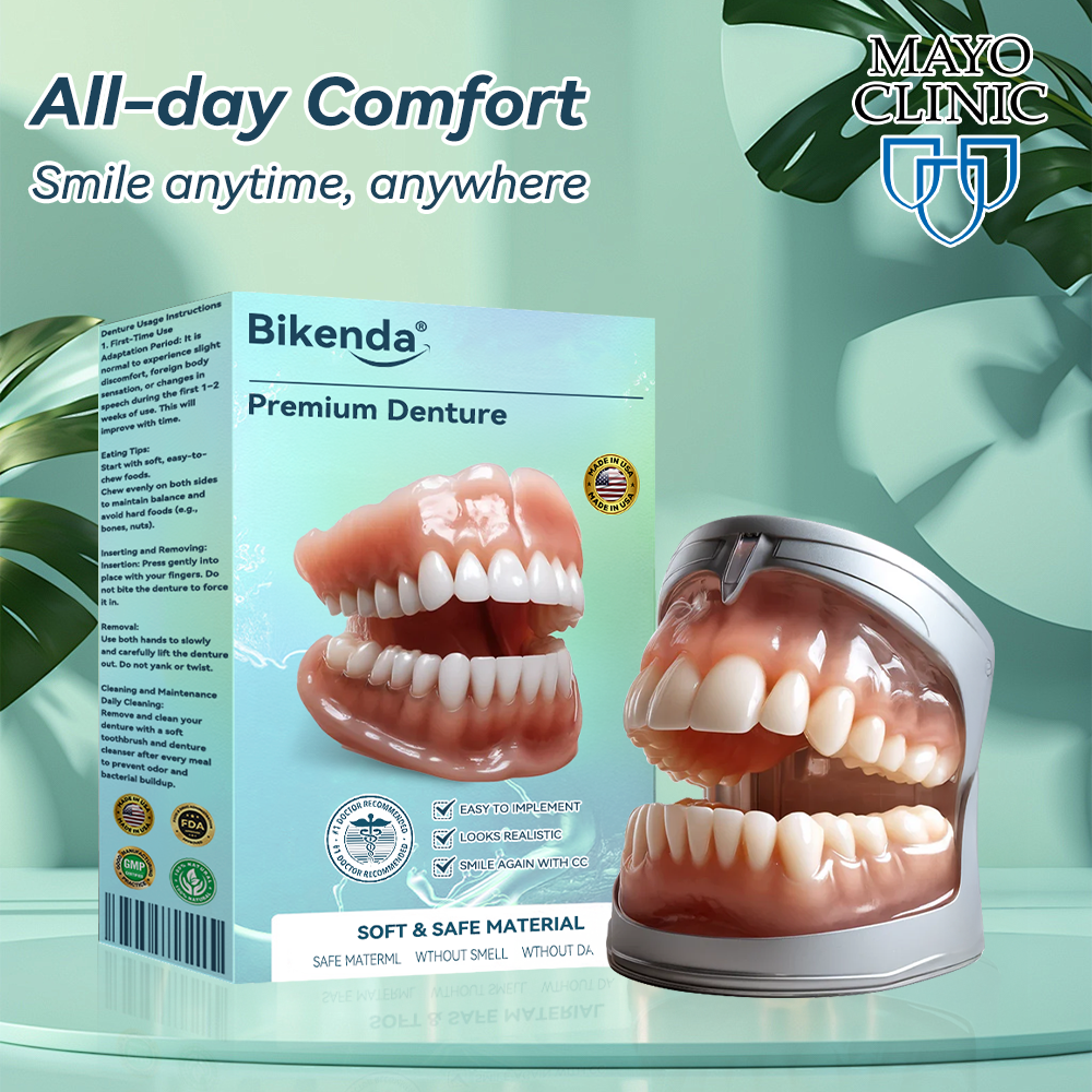 🔥 Only 4 boxes left! Enjoy an extra 50% off! Recommended by dentists, 🍀𝐁𝐢𝐤𝐞𝐧𝐝𝐚® ensures your oral health so you can enjoy meals safely and naturally. Don’t miss out—act now or wait until next year! Enhance your oral health today!