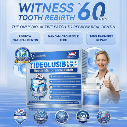 🦷𝐆𝐥𝐢𝐦𝐦𝐞𝐫𝐥𝐲® 🍉𝐓𝐢𝐝𝐞𝐠𝐥𝐮𝐬𝐢𝐛 𝐓𝐨𝐨𝐭𝐡 & 𝐆𝐮𝐦 𝐑𝐞𝐩𝐚𝐢𝐫 𝐌𝐢𝐜𝐫𝐨𝐧𝐞𝐞𝐝𝐥𝐞 𝐏𝐚𝐭𝐜𝐡  | 𝐀𝐝𝐯𝐚𝐧𝐜𝐞𝐝 𝐒𝐭𝐞𝐦-𝐂𝐞𝐥𝐥 𝐀𝐜𝐭𝐢𝐯𝐚𝐭𝐢𝐨𝐧 𝐓𝐞𝐞𝐭𝐡 𝐒𝐭𝐫𝐢𝐩𝐬(🦷𝐑𝐞𝐛𝐮𝐢𝐥𝐝 𝐄𝐧𝐚𝐦𝐞𝐥 & 𝐃𝐞𝐧𝐭𝐢𝐧 • 𝐒𝐭𝐫𝐞𝐧𝐠𝐭𝐡𝐞𝐧 𝐆𝐮𝐦𝐬 • 𝐄𝐫𝐚𝐝𝐢𝐜𝐚𝐭𝐞 𝐓𝐚𝐫𝐭𝐚𝐫 & 𝐎𝐝𝐨𝐫 • 𝐒𝐭𝐨𝐩 𝐓𝐨𝐨𝐭𝐡 𝐒𝐞𝐧𝐬𝐢𝐭𝐢𝐯𝐢𝐭𝐲)