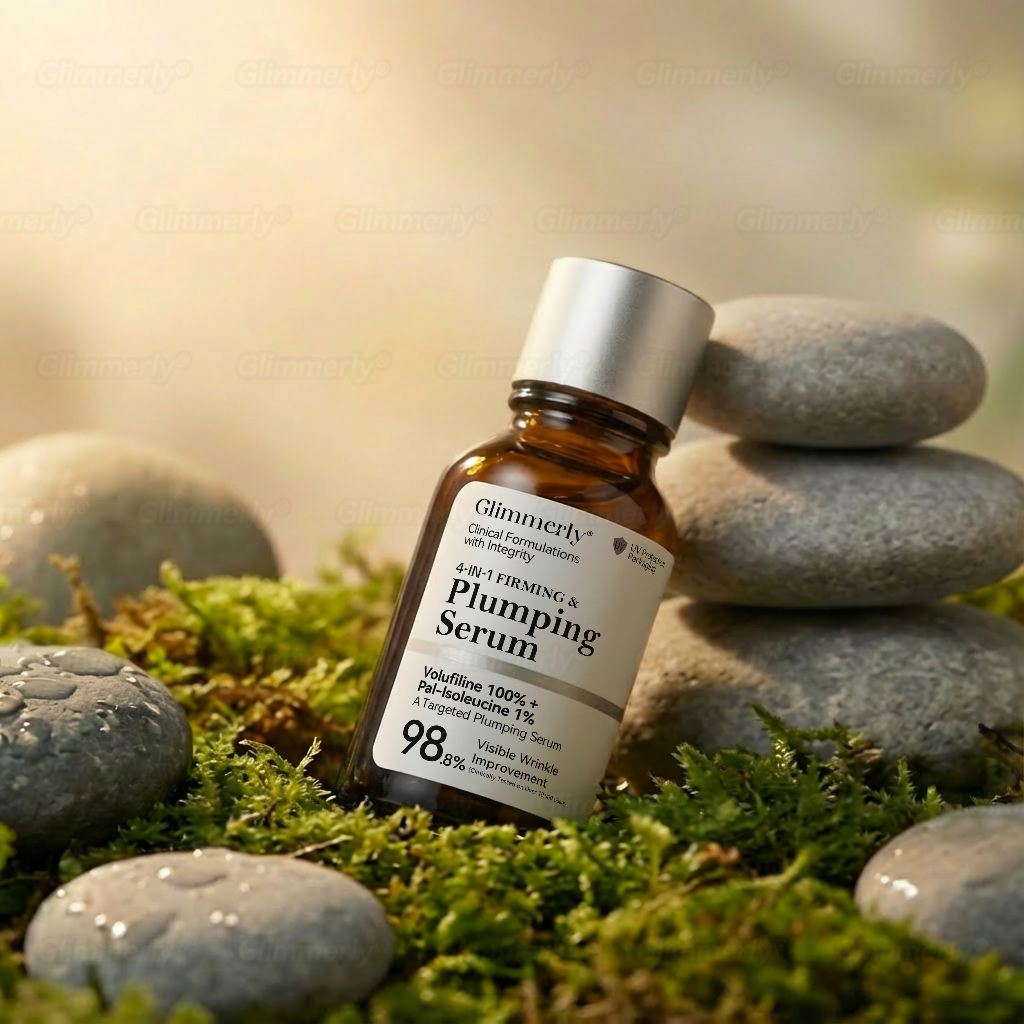 Official Store 💕 Glimmerly® Volufiline + Pal‑Isoleucine 4‑in‑1 Firming & Plumping Serum (Limited-Time 80% Off)🔥