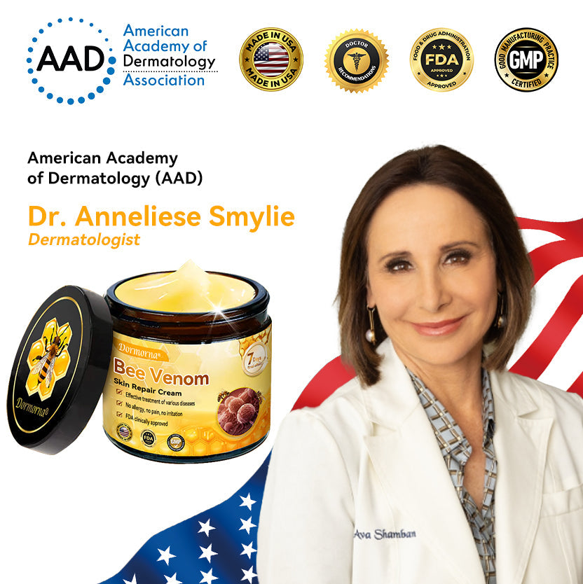 （🚚 Made & Shipped in the USA ✅） 𝐃𝐨𝐫𝐦𝐨𝐫𝐧𝐚® 💕 Bee Venom Repair Cream Last Day – 70% OFF! 🔥