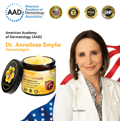 （🚚 Made & Shipped in the USA ✅） 𝐃𝐨𝐫𝐦𝐨𝐫𝐧𝐚® 💕 Bee Venom Repair Cream Last Day – 70% OFF! 🔥