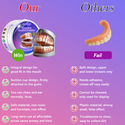 𝐉𝐚𝐬𝐬𝐞𝐞𝐦® Latest Premium Comfort Dentures🌌(High-End Dentures, Easy to Wear - Limited Time 70% Discount)