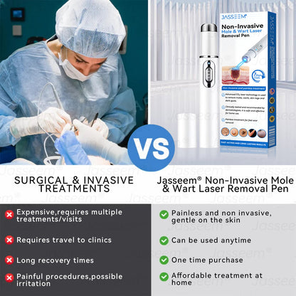 𝐉𝐚𝐬𝐬𝐞𝐞𝐦®👩‍⚕️🎉 𝐍𝐨𝐧-𝐈𝐧𝐯𝐚𝐬𝐢𝐯𝐞 𝐌𝐨𝐥𝐞 & 𝐖𝐚𝐫𝐭 𝐋𝐚𝐬𝐞𝐫 𝐑𝐞𝐦𝐨𝐯𝐚𝐥 𝐏𝐞𝐧 (𝐐𝐮𝐢𝐜𝐤 𝐚𝐧𝐝 𝐩𝐚𝐢𝐧𝐥𝐞𝐬𝐬 𝐫𝐞𝐦𝐨𝐯𝐚𝐥 𝐨𝐟 𝐰𝐚𝐫𝐭𝐬, 𝐦𝐨𝐥𝐞𝐬, 𝐚𝐠𝐞 𝐬𝐩𝐨𝐭𝐬, 𝐚𝐧𝐝 𝐬𝐤𝐢𝐧 𝐭𝐚𝐠𝐬 𝐰𝐢𝐭𝐡 𝐧𝐨 𝐬𝐢𝐝𝐞 𝐞𝐟𝐟𝐞𝐜𝐭𝐬)