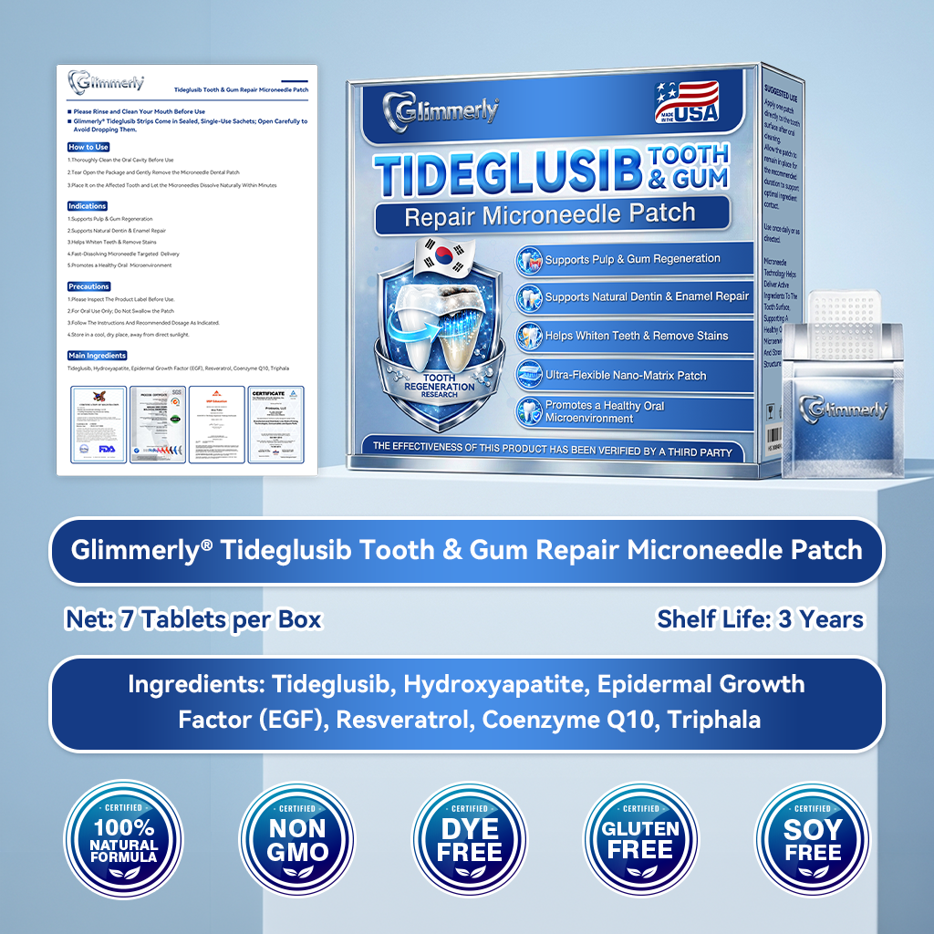 🦷𝐆𝐥𝐢𝐦𝐦𝐞𝐫𝐥𝐲® 🍉𝐓𝐢𝐝𝐞𝐠𝐥𝐮𝐬𝐢𝐛 𝐓𝐨𝐨𝐭𝐡 & 𝐆𝐮𝐦 𝐑𝐞𝐩𝐚𝐢𝐫 𝐌𝐢𝐜𝐫𝐨𝐧𝐞𝐞𝐝𝐥𝐞 𝐏𝐚𝐭𝐜𝐡  | 𝐀𝐝𝐯𝐚𝐧𝐜𝐞𝐝 𝐒𝐭𝐞𝐦-𝐂𝐞𝐥𝐥 𝐀𝐜𝐭𝐢𝐯𝐚𝐭𝐢𝐨𝐧 𝐓𝐞𝐞𝐭𝐡 𝐒𝐭𝐫𝐢𝐩𝐬(🦷𝐑𝐞𝐛𝐮𝐢𝐥𝐝 𝐄𝐧𝐚𝐦𝐞𝐥 & 𝐃𝐞𝐧𝐭𝐢𝐧 • 𝐒𝐭𝐫𝐞𝐧𝐠𝐭𝐡𝐞𝐧 𝐆𝐮𝐦𝐬 • 𝐄𝐫𝐚𝐝𝐢𝐜𝐚𝐭𝐞 𝐓𝐚𝐫𝐭𝐚𝐫 & 𝐎𝐝𝐨𝐫 • 𝐒𝐭𝐨𝐩 𝐓𝐨𝐨𝐭𝐡 𝐒𝐞𝐧𝐬𝐢𝐭𝐢𝐯𝐢𝐭𝐲)