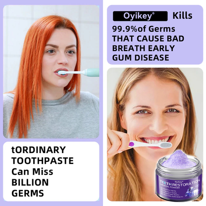 𝐎𝐲𝐢𝐤𝐞𝐲® Mineral Whitening Tooth Powder 🦷  (🎁 Exclusive Promotion - 60% Off)