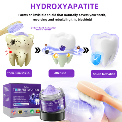 𝐎𝐲𝐢𝐤𝐞𝐲® Mineral Whitening Tooth Powder 🦷  (🎁 Exclusive Promotion - 60% Off)