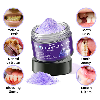 𝐎𝐲𝐢𝐤𝐞𝐲® Mineral Whitening Tooth Powder 🦷  (🎁 Exclusive Promotion - 60% Off)