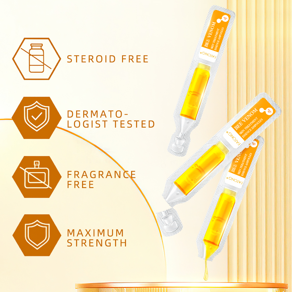 𝓕𝓪𝓽𝓸𝓷𝓰® Bee Venom Skin Repair Essence Ampoules 💕(Effectively improves moles, warts, skin tags, dark spots, and other skin imperfections)