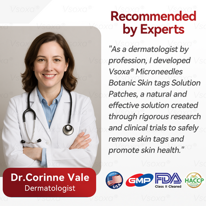 🛡️ 𝑉𝑠𝑜𝑥𝑎®  Microneedle Botanical Skin Tag Repair Patches 🎁🎁