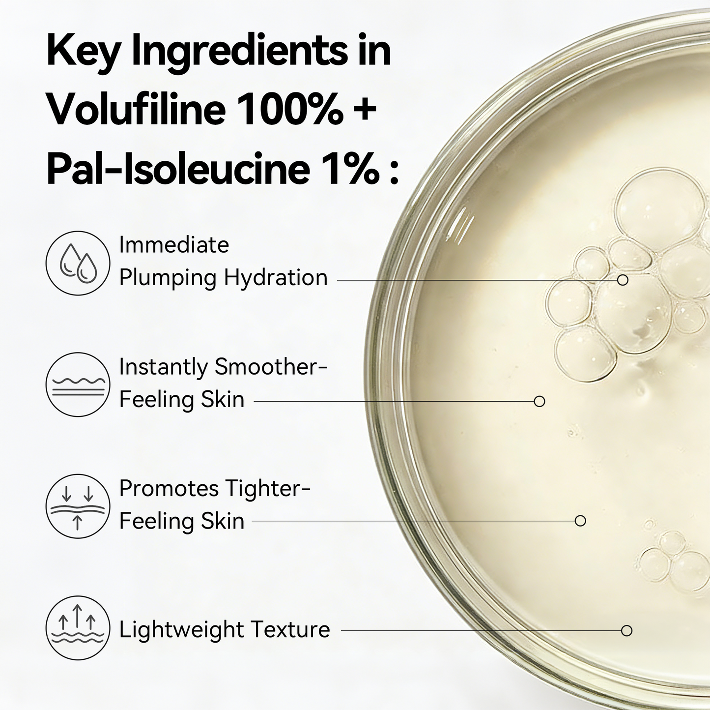 Official Store 💕 Glimmerly® Volufiline + Pal‑Isoleucine 4‑in‑1 Firming & Plumping Serum (Limited-Time 80% Off)🔥