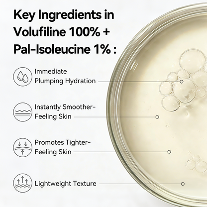 Official Store 💕 Glimmerly® Volufiline + Pal‑Isoleucine 4‑in‑1 Firming & Plumping Serum (Limited-Time 80% Off)🔥