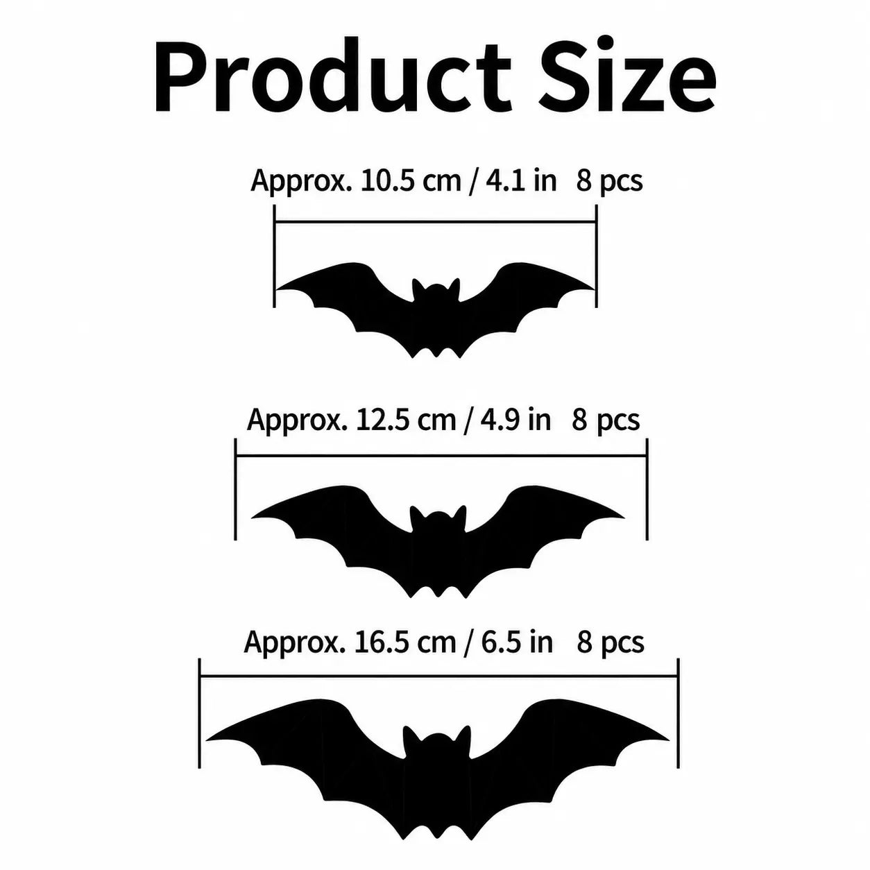 💖🎁 WREE® 3D LED Bat Light Halloween Wall Decoration – Glowing Ghost Party Décor