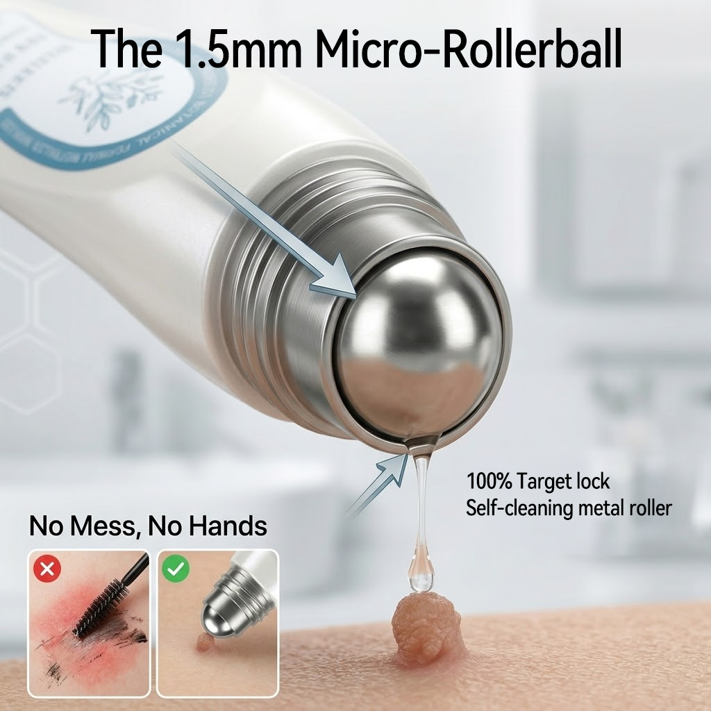 Official Store | 🎉🎁 𝐏i𝐜𝐝o® 7-Day Skin Tag & Spot Remover Serum (Painless, Scar-Free, Roll-On) 🔥