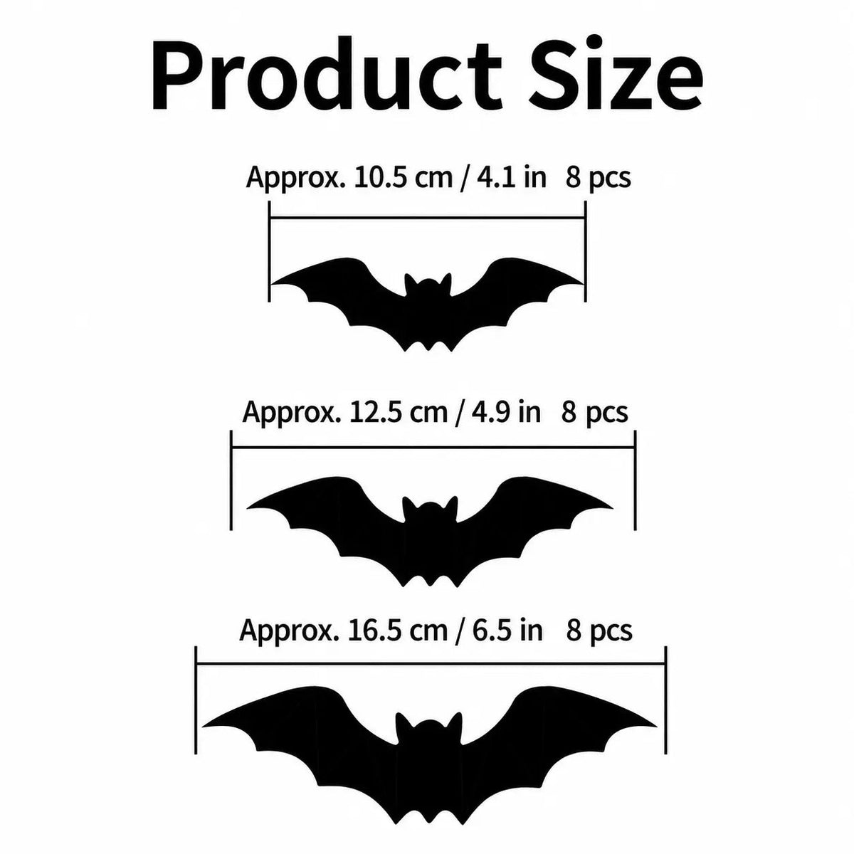 💖🎁 WREE® 3D LED Bat Light Halloween Wall Decoration – Glowing Ghost Party Décor