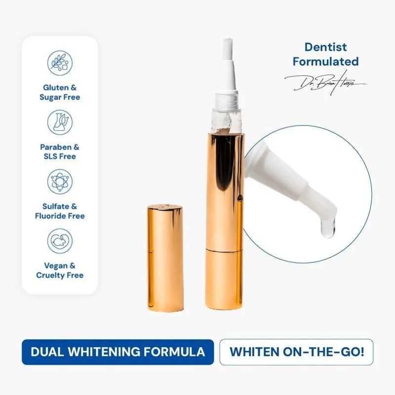 Whitening Pen for Stain Removal & Whiter Teeth(🔥LAST DAY SALE-80% OFF)