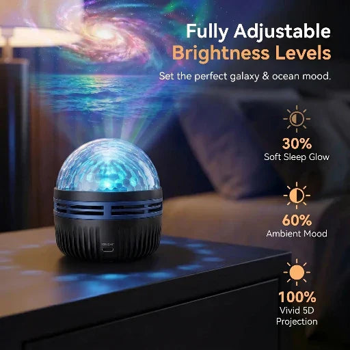 Official Store | 🌹🎁SCNDR® 360° Smart Holographic Starry Sky Projector (HD Smart Dynamic 5D)