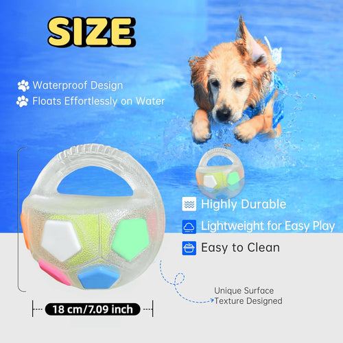 COLORIVER® TPR Dog Soccer Ball –🎁🎁